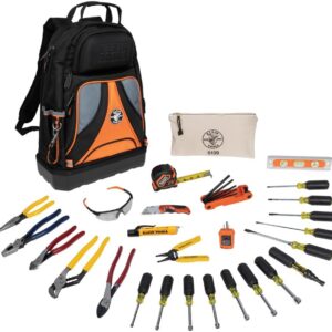 Electrician Hand Tools Set - 28 Piece, Pliers, Screwdrivers, Nut Drivers, Wrenches, More